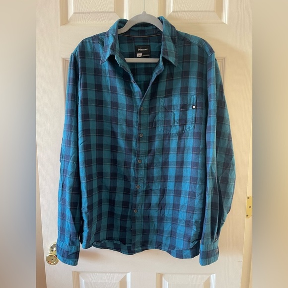 Marmot button down flannel • Mens Large - Picture 1 of 8